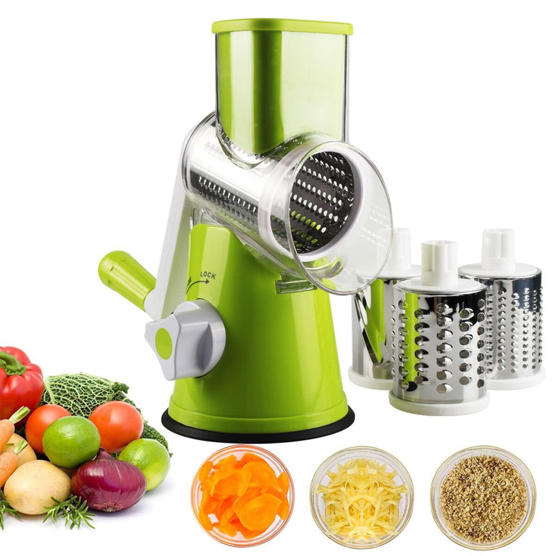 3-in-1 Rotary Drum Grater Kaddu Kash - BUDGETBUSTERS™