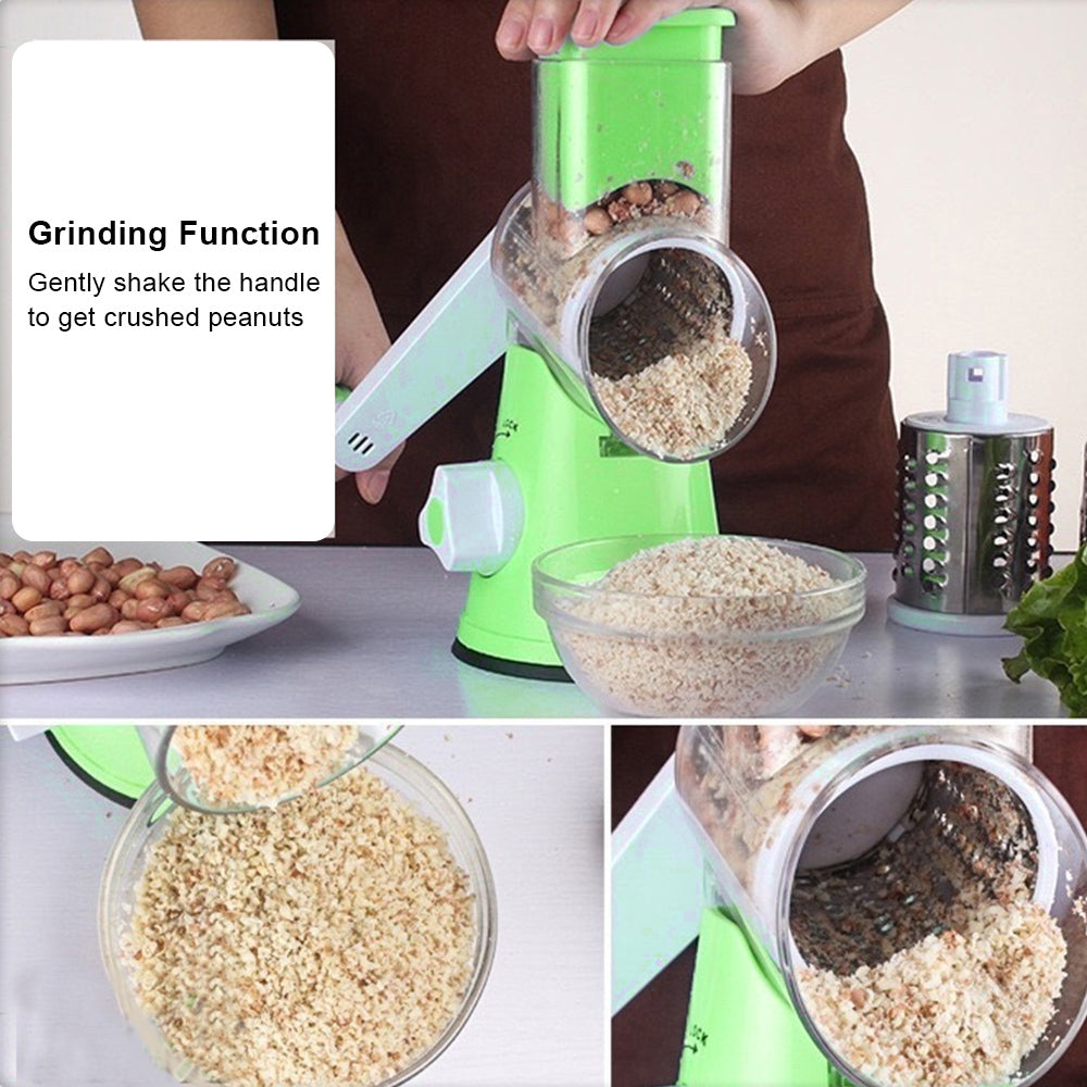 3-in-1 Rotary Drum Grater Kaddu Kash - BUDGETBUSTERS™