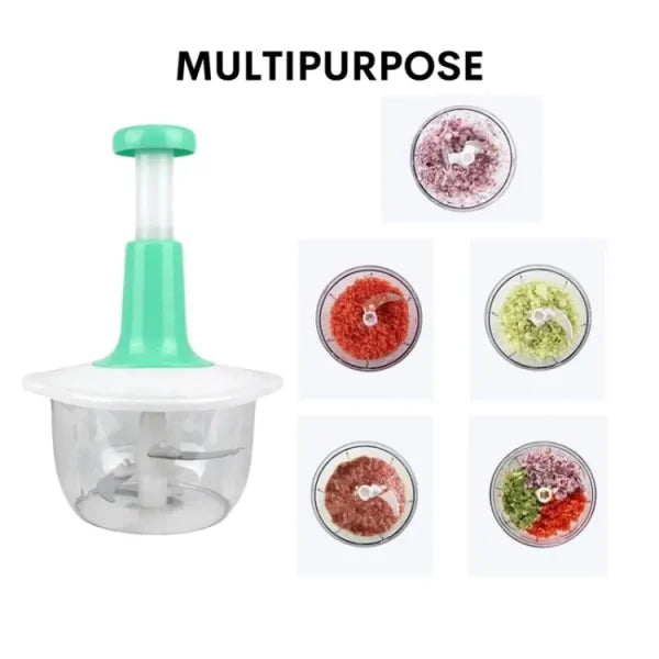 Manual Hand Push Chopper/multifunctional Hand Chopper- FREE DELIVERY- - BUDGETBUSTERS™