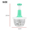 Manual Hand Push Chopper/multifunctional Hand Chopper- FREE DELIVERY- - BUDGETBUSTERS™