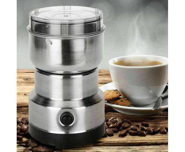 Multi Purpose Electric Automatic Coffee Spice Bean Grinder Stainless Steel- BUDGETBUSTERS™